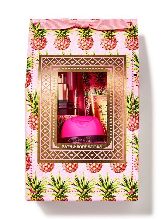 MINI SET PINK PINEAPPLE SUNRISE