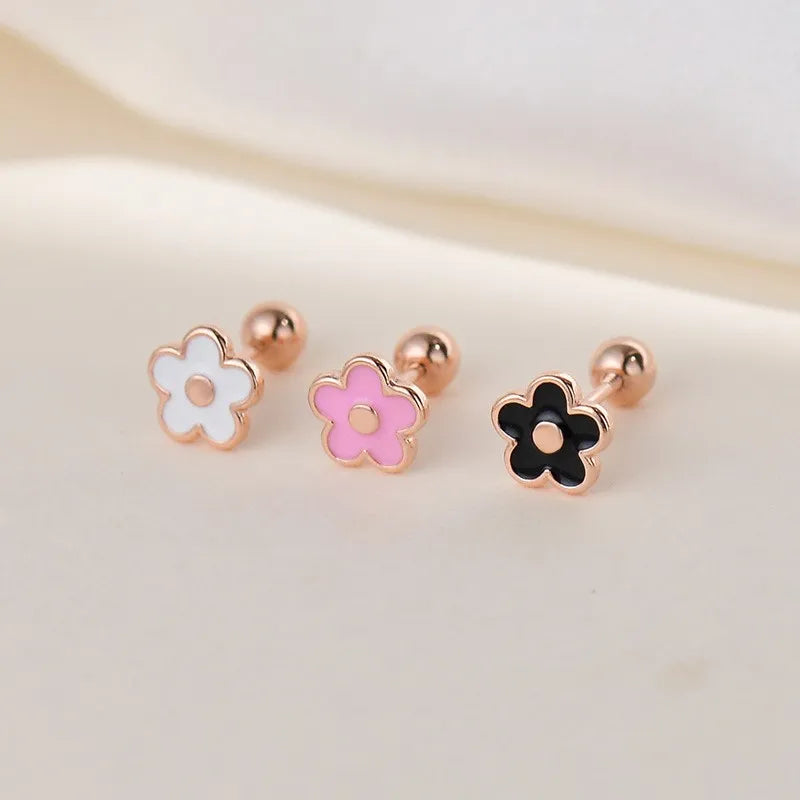 MINI ARETES FLOR