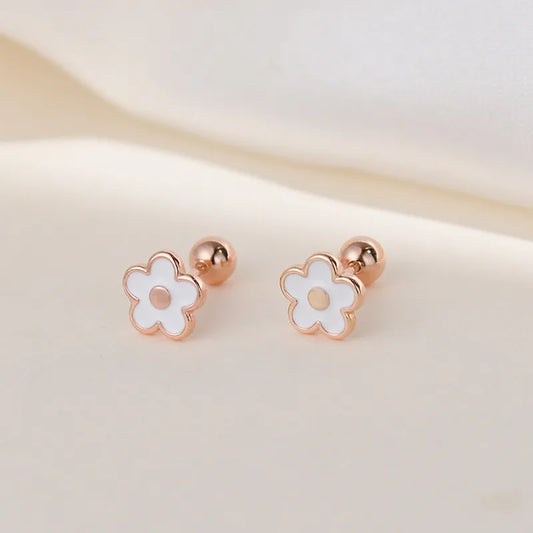 MINI ARETES FLOR