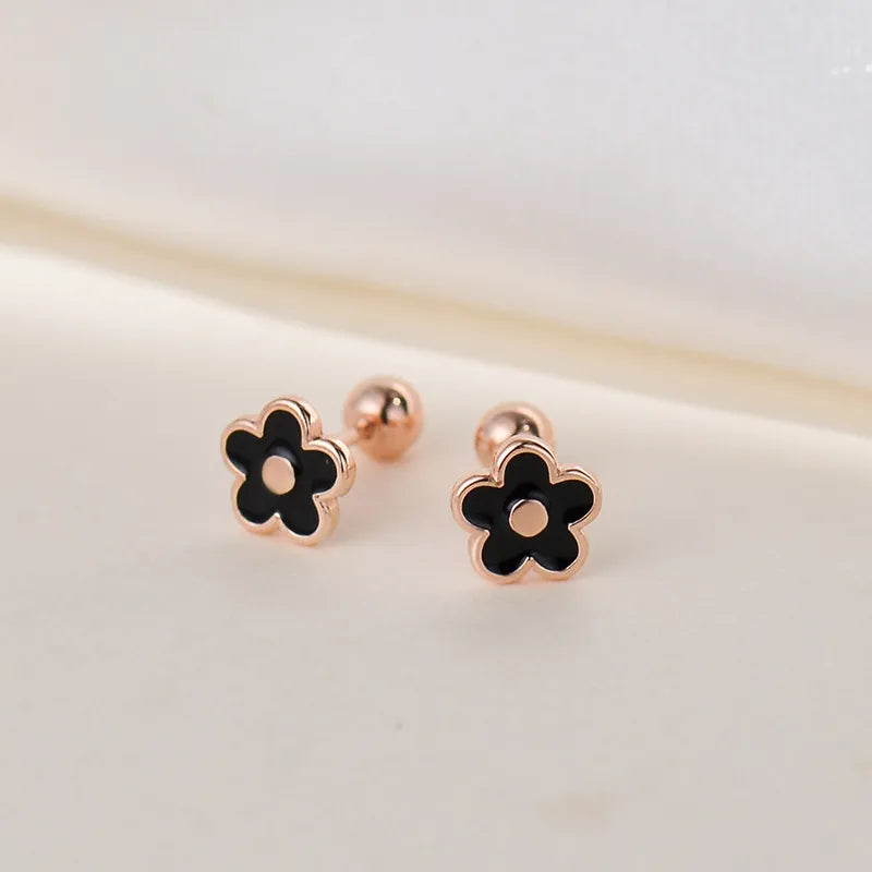 MINI ARETES FLOR